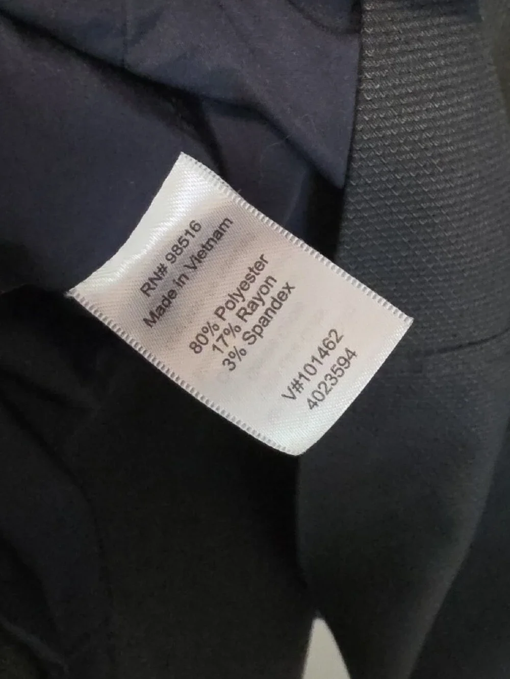Coldwater Creek Women's Dark Navy Button-Pocket Blazer